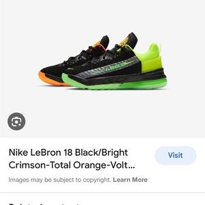 COPY - Nike Lebron Shoes size 13 kids
